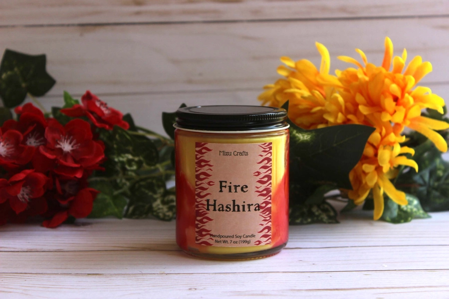 Fire Hashira | Demon Slayer Inspired Candle
