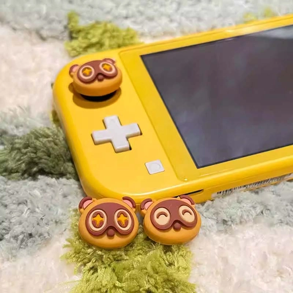 ACNH Nooklings Switch Thumb Grips Tanuki Switch OLED Joystick Caps