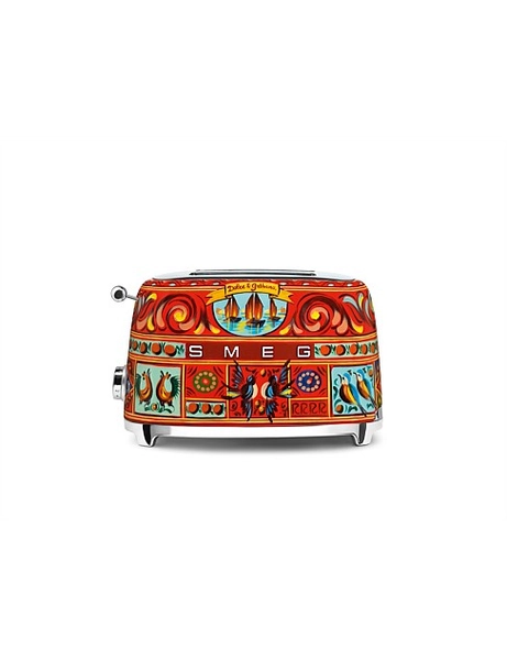 Smeg Dolce&gabbana 50's Style 2 Slice Toaster Sicily Is My Love | David Jones