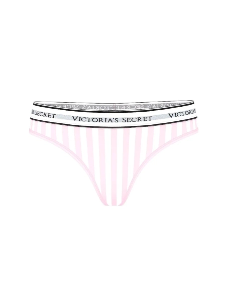 Panty Thong Logo Cotton Print