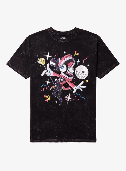 The Amazing Digital Circus Caine Dark Wash T-Shirt