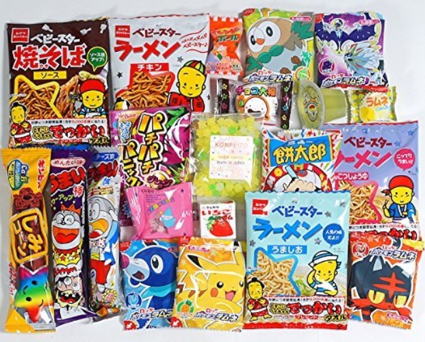 Assorted Japanese Candy Snack Ramune Chocolate Bundle 20 Pieces + Konpeito