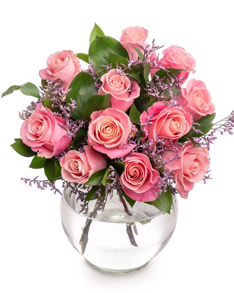 Pink Roses Bouquet