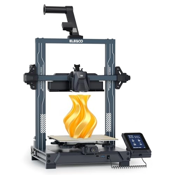 ELEGOO Neptune 4 Pro 3D Printer, 500mm/s High Speed FDM Printer with Auto Leveling, Segmented Heatbed and All-Metal Guide Rails, 225x225x265mm Printing Size