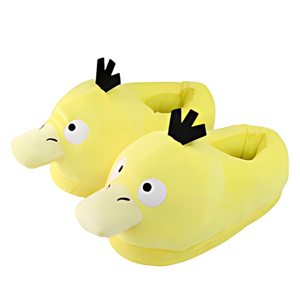 Plush Psyduck Slippers Anime Duck House Slippers