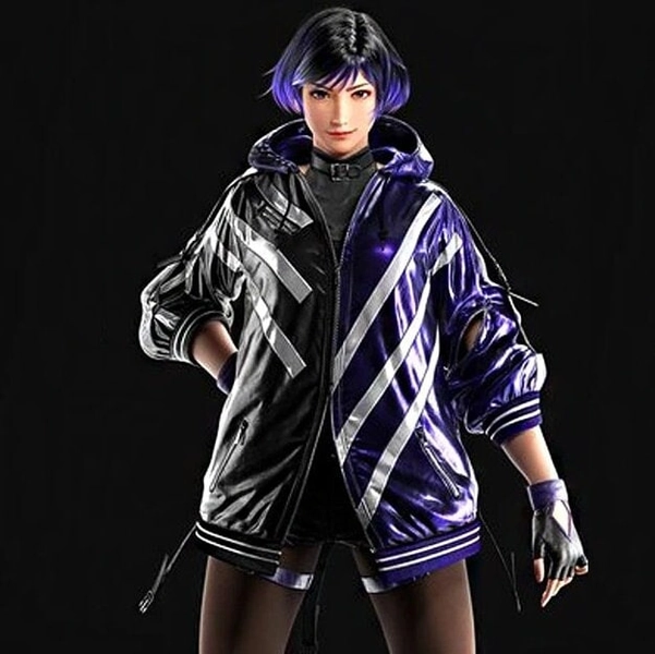 Reina Tekken 8 Jacket, Handcrafted Cosplay Reina Tekken 8 Costume