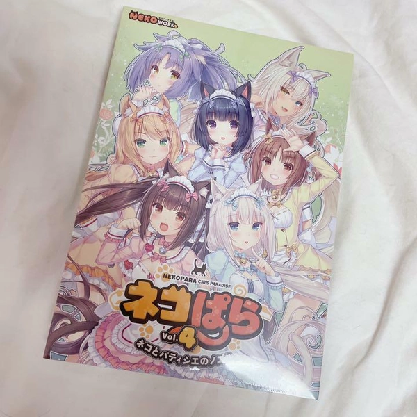 Nekopara Vol.4 Limited Edition Set Neko Works Game Art Book CD Sayori JP New F/S
