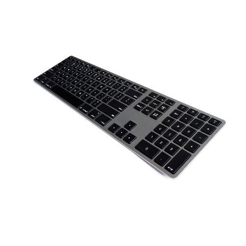 Wireless USB-C Aluminum Keyboard for Mac - Space Gray