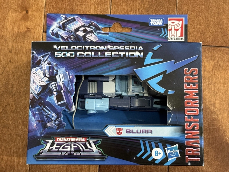 Transformers Legacy Velocitron Speedia 500 Collection BLURR Deluxe Wal-mart 100%