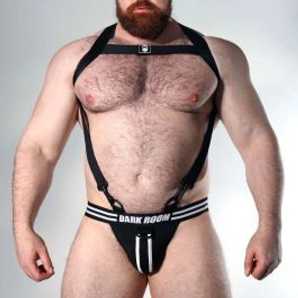 Dark Room Stamina Jockstrap Suit | Black