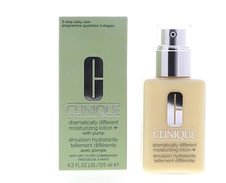 Moisturisers by Clinique Dramatically Different Moisturizing Lotion+ (Pump) for Very Dry to Dry Combination Skin / 4.2 fl.oz. 125ml
