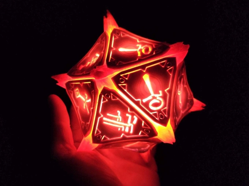 Shadowheart's mystical artefact replica 3D printed| Baldurs Gate 3 inspired | DnD dice box | Gaming room decor | Cosplay | Gift for fans