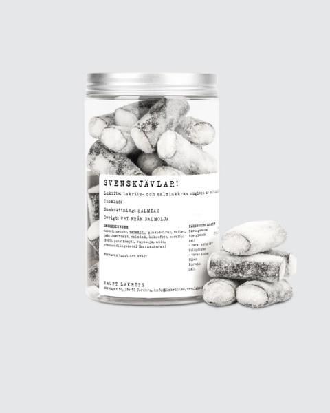 Svenskjävlar (Swedish Bastards) Worlds Saltiest Licorice 