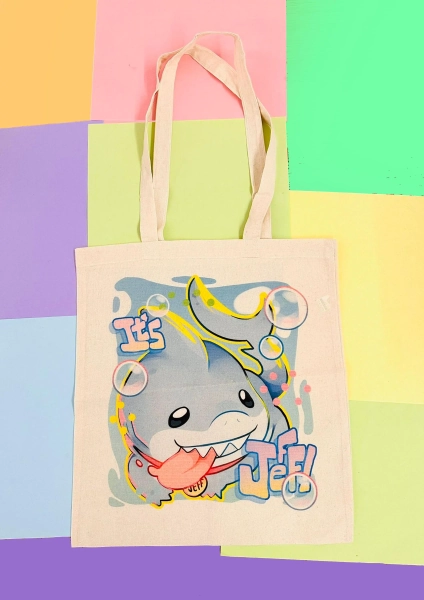 Tote Bag Jeff the Shark / Marvel Rivals