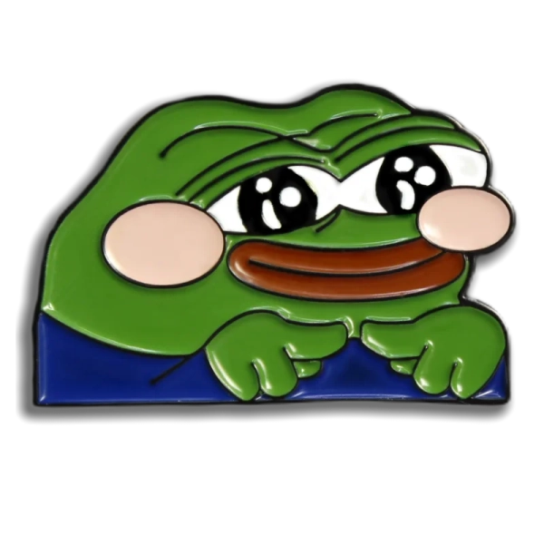 peepoShy Enamel Pin