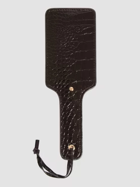 Faux Crocodile Leather Paddle
