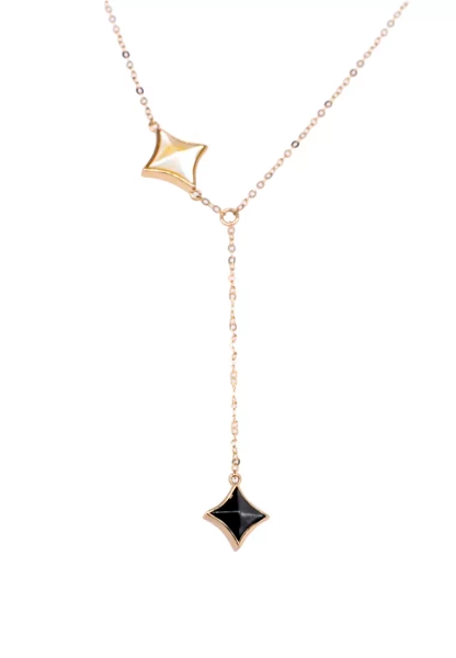 Karat World Diamond Pendant Necklace DCP-573  in 14K Yellow Gold