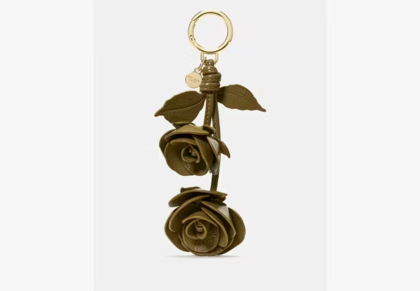Dried Thyme Charmed Rose Bag Charm