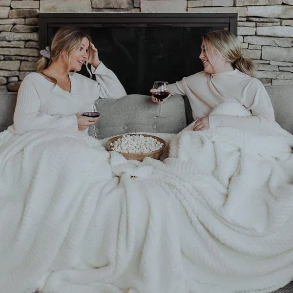 Premier Plush™ Blanket | Cream / 8' x 8'