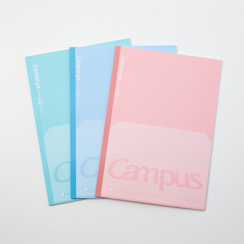 Campus Flat Kimochii Notebook Semi B5 Size / Kokuyo | B-Ruled 6mm