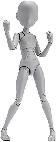 TAMASHII NATIONS - Body Kun Ken Sugimori Edition DX Set (Gray Color Version), Bandai Spirits S.H.Figuarts Action Figure