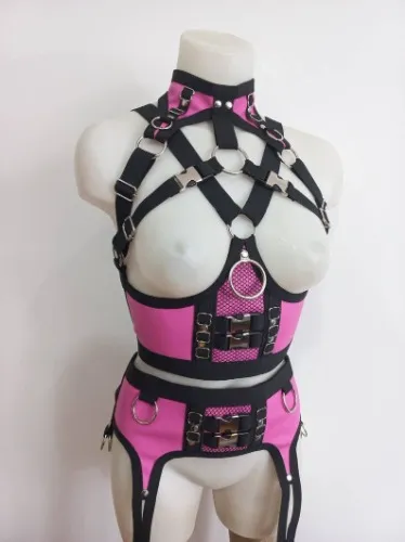 Gothic Lingerie Harness - Two Piece - Etsy