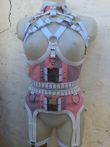 Pastel Harness - Two Piece - Etsy