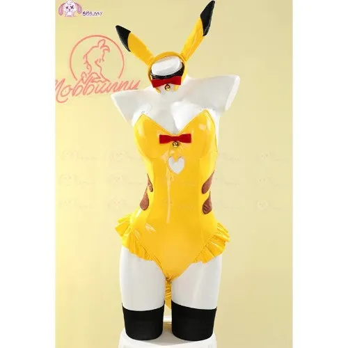 Pikachu Rave Bodysuit | Costume / XL