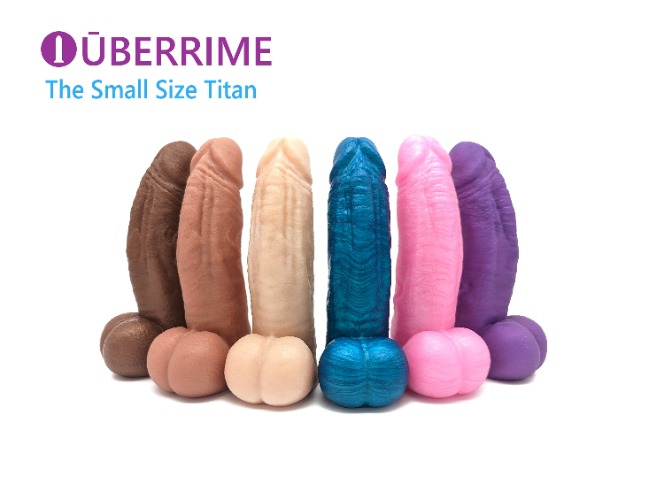 The Small Titan - A Hyper Realistic Platinum Silicone Dildo