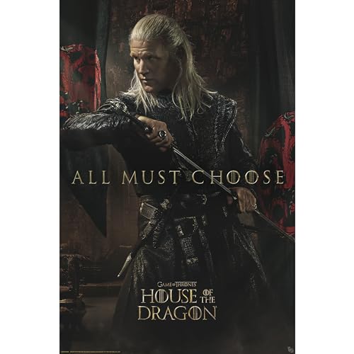 GB eye House of The Dragon Daemon All Must Choose 61 x 91.5cm / 24.2 x 35.8 inches Maxi Poster - Shipped Rolled - Art Poster - Wall Posters - Posters & Prints