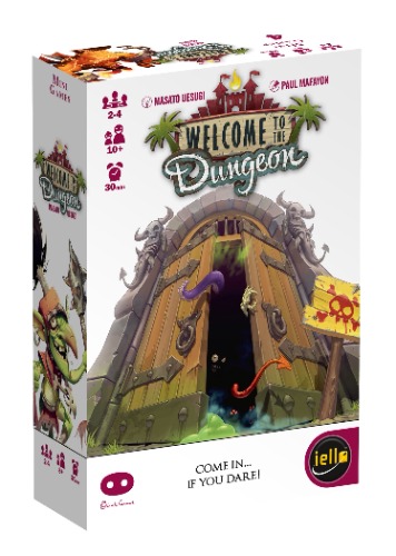 Iello , Welcome to the Dungeon , Board Game , Ages 10+ , 2 to 4 Players , 30 mins Minutes Playing Time, Multicolor, 14.99 x 9.91 x 3.81 cm