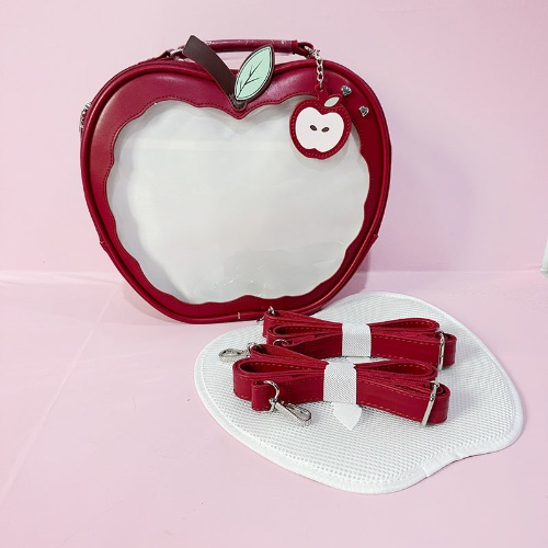 Apple-Shaped Ita Bag | Red / Big