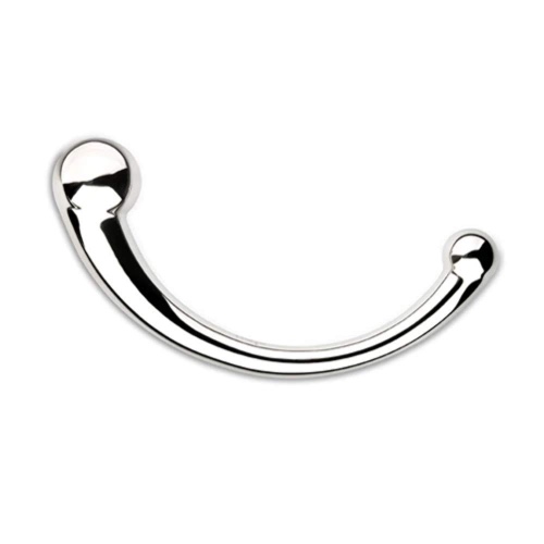 Njoy Pure G Spot Metal Wand 7.5 Inch Polished Steel - 