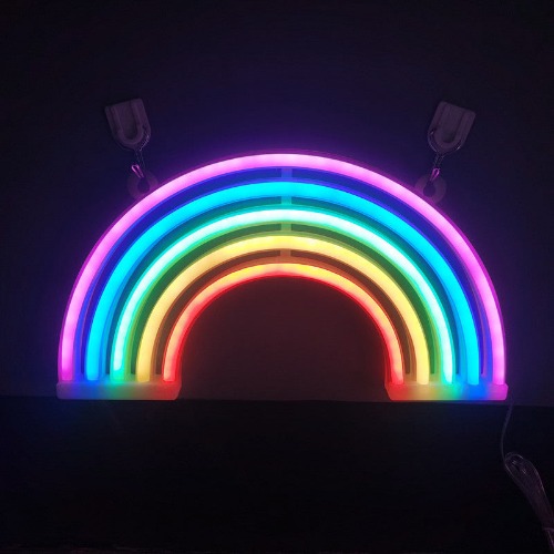 Neon Rainbow LED Night Light - B
