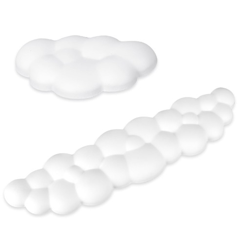 White Cloud Wrist Rests