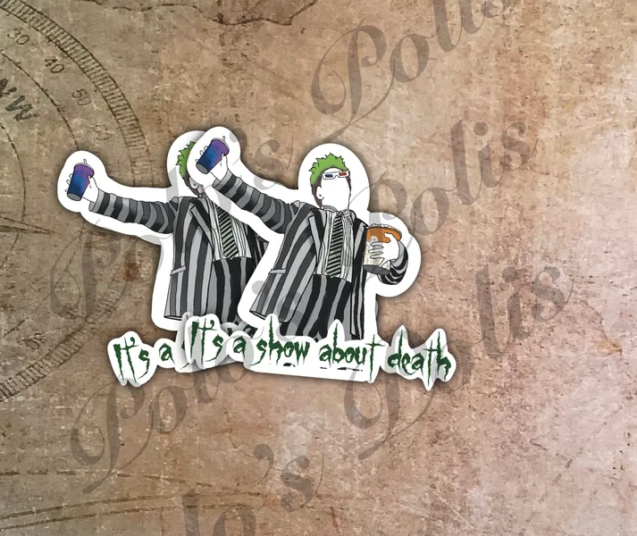 Beetlejuice the Musical sticker