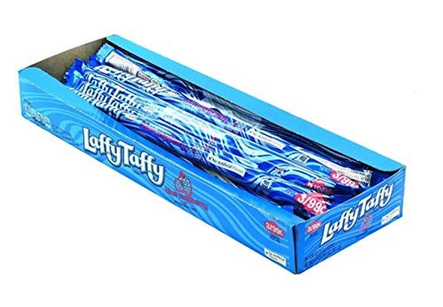 Laffy Taffy Rope Blue Raspberry 3/99C,0.81 ounces, 24 Count (SUGAR CANDY - PRE-PRICE MISC) - 24 Count (Pack of 1)