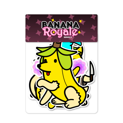Banana Royale Sticker Pack