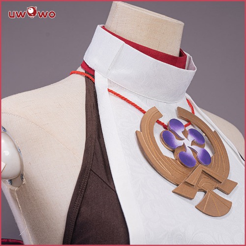 【Special Discount】Uwowo Game Genshin Impact Inazuma Yae Miko Cosplay Costume - 【In Stock】Set B（Accessories）