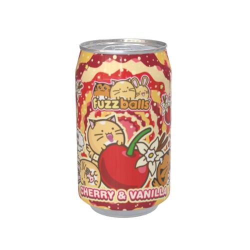 Fuzzballs Cherry Vanilla Flavour Soda Can 330ml - Single Can