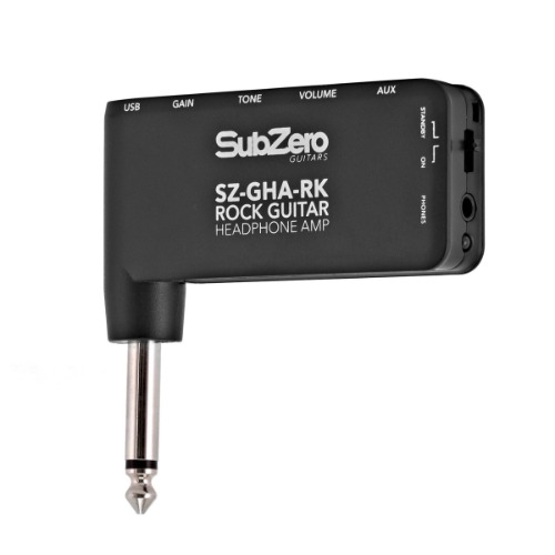 SubZero Rock Guitar Pocket Headphone Amplifier at Gear4music