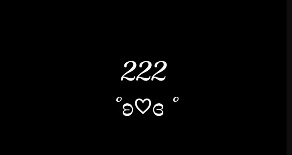 222 Angel Numbers ꒰ঌ ໒꒱