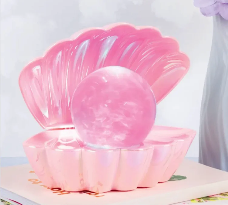 Cloud Pearl Shell Lamp Pink