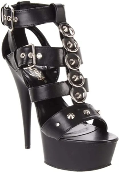 Pleaser Women’s Delight 658 Open-Toe Heels