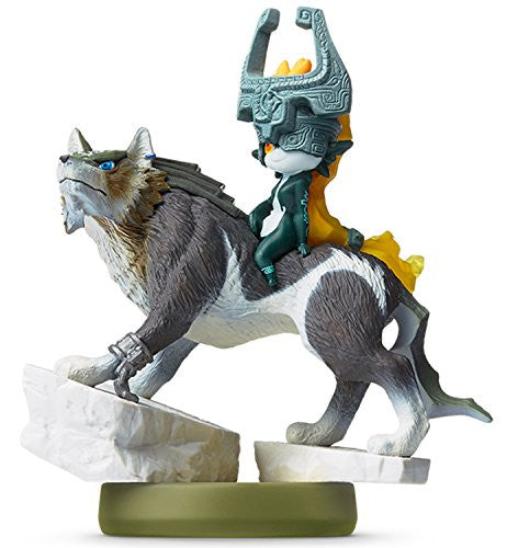 Zelda no Densetsu: Twilight Princess - Midna - Wolf Link - Amiibo (Nintendo) - Brand New