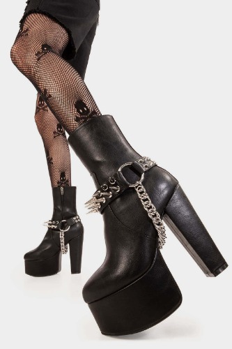 Flashbacks Platform Ankle Boots | UK 4