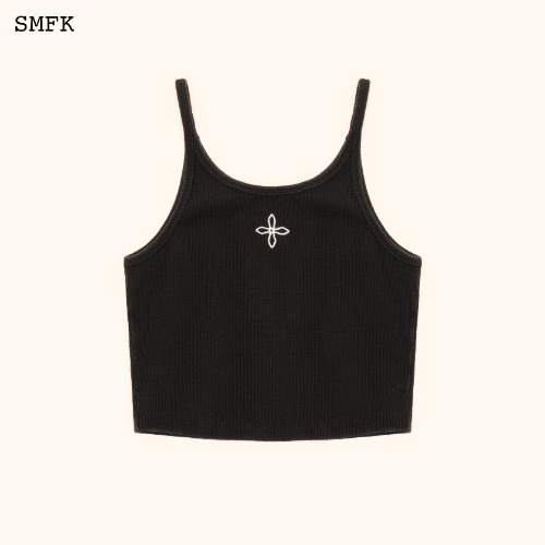 WildWorld Cross Sporty Vest Top In Black | S
