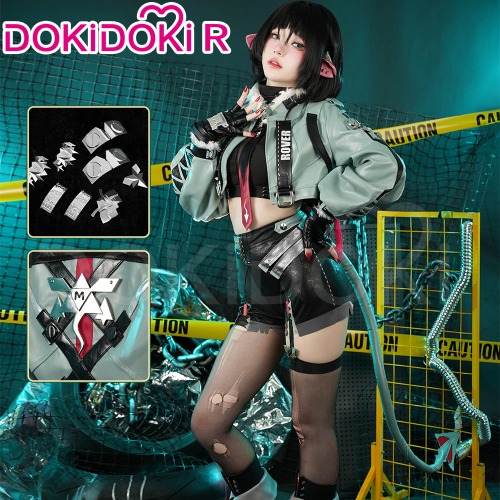 【Size S-2XL】Dokidoki-R Game Zenless Zone Zero Cosplay Jane Doe Costume