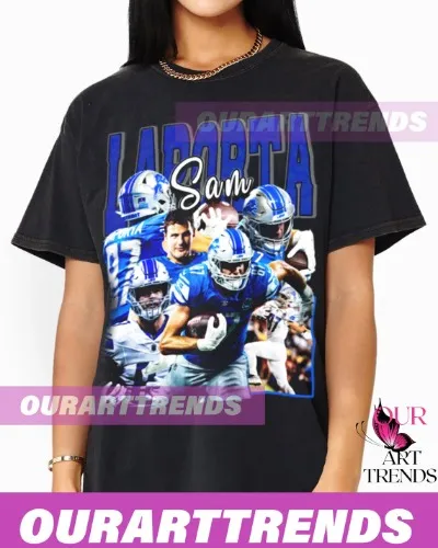 Limeted Sam Laporta T-shirt Vintage 90s Homage Classic American Graphic Tee Bootleg Best Seller Unisex Sport Sweatshirt Hoodie Gift AR39