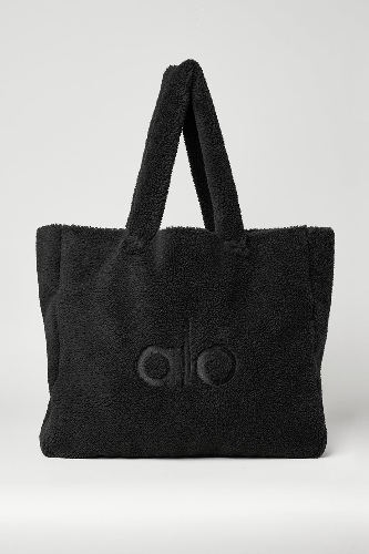 Foxy Sherpa Tote - Black | Black / One Size